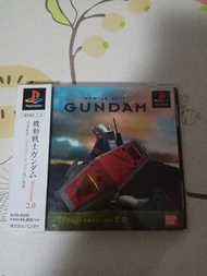 PS1 Mobile Suit Gundam Version 2.0 有側紙 日版 PS3 主機可玩