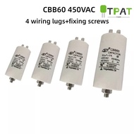Cbb60 Water Pump Compressor Capacitor 20uf 25uf 30uf 35uf 40uf