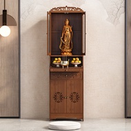 Q-6/Buddha Niche New Chinese Style Clothes Closet Altar Cabinet Cabinet Avalokitesvara Cabinet Altar