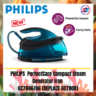 PHILIPS  PerfectCare Compact Steam Generator iron GC7846/86 [REPLACE GC7808] SEND BY LORRY - PHILIPS MALAYSIA