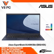 Asus ExpertBook B1 | 14" FHD | I7-1255U | 16GB DDR4 | 1TB PCIE SSD | Iris Xᵉ | Wifi 6 | Win 11 Pro |