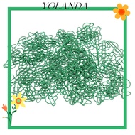 YOLAN 100 Pcs Metal Paper Clips, Dollar Shaped Plastic-coated Metal Dollar Shape Paper Clips, Novelt