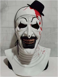 🎉Cosplay🎉  Art The Clown Cosplay Movie Terrifier 2 Art The Clown Cosplay Costume Jumpsuit Mask Hallo