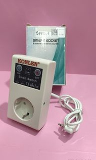 ☎️65955955、全新貨品、16A GSM SMS 智能電源插座溫度控制器傳感器插頭智能繼電器開關家庭自動化遙控器、實物圖片(最後一件/賤賣)