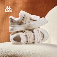 Kappa | รองเท้าผู้หญิงแบบสวม พื้นหนา เพิ่มความสูง บุขนอุ่น