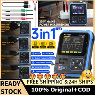 🔥คุณภาพสูง🔥FNIRSI DSO-TC3เครื่องทดสอบทรานซิสเตอร์ออสซิลโลสโคปแบบดิจิตอลแบบ3 In 1เครื่องกำเนิดสัญญาณฟ