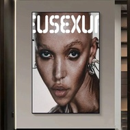 Singer FKA Twigs Poster Art Canvas Pictures for Modern Home Decor Living Room