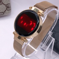 JAM TANGAN WANITA LED DIGITAL MAGNET TOUCH SCREEN IMPORT