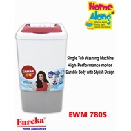 NEW Eureka 7.8kg Capacity Single Tub Washing Machine - ERK.EWM780S