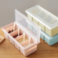 4-Section Spice BOX 4-IN-1 Spice BOX Kitchen Spice BOX Kitchen Spice Rack/ Spice Container 4-IN-1 SE