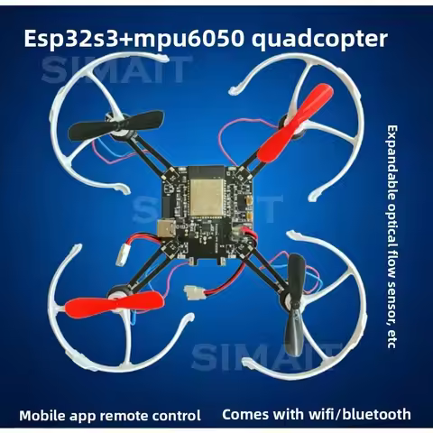 ESP32-S3 Open Source Quadcopter ESP-Drone Transplant Drone Model Aircraft Wifi Remote Control Mpu605