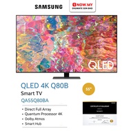 SAMSUNG 55" Q80B QLED 4K Smart TV QA55Q80BA