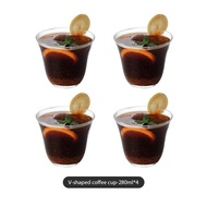 Bincoo แก้วกาแฟเอสเพรสโซถ้วยแก้วน้ำถ้วยกาแฟถ้วยกาแฟใสแบบเรียบง่ายมูลค่าสูง