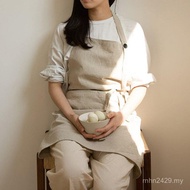 Flower Wholesale Art Adjustment Tie Shoulder Japanese Kitchen Retro Fresh zm6h Small Studio Apron Co