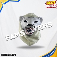 Tiger Mask for Adults and Children Brown and White Children's Toys Af 1