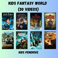 KIDS FANTASY WORLD 30 MOVIES - 32GB PENDRIVE USB MOVIES | PENDRIVE CERITA KANAK KANAK | PENDRIVE KAR
