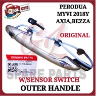 DOOR OUTER HANDLE (ORIGINAL) (FRONT-RH) PERODUA MYVI 2018Y BEZZA AXIA (W/SENSOR SWITCH)(DEPAN-KANAN)