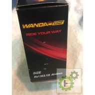 Tube Basikal/Bicycle Inner Tube - Wanda King 26" - 26x1.95/2.125 - Schrader valve AV48mm