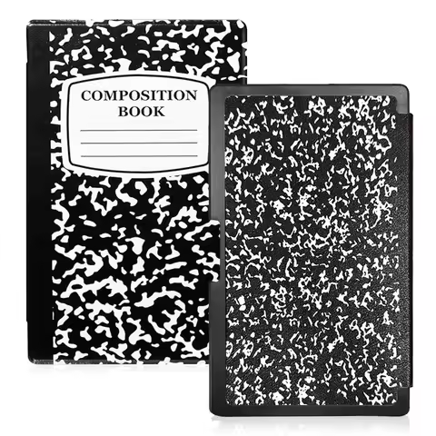 Folio Case for 7.3" Remarkable Paper Pro Move 2025, Slim PU Leather Protective Cover Case, Built-in 