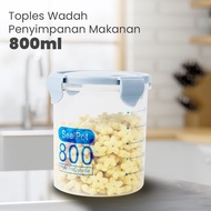 Toples Kaca bening Penyimpanan Makanan / Toples kaca Cantik lebaran/ Toples Lebaran / Toples kaca be
