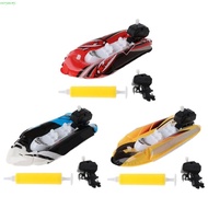 cucryaa Kids Bathroom Set Shower Toys Cute Inflatable Boat Water Games Tool Water Toys for Kids Gift