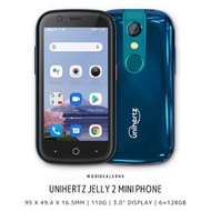 全新(New) • Unihertz Jelly 2《3.0", 6+128Gb, 8+16MP, 2000mAh, NFC》