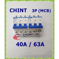 CHINT 3P (6KA) MCB (NXB) - 40A , 63A