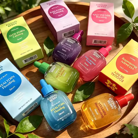 Fashion New EQQUALBERRY Skin Care Facial Serum Hydrating Soothing Face Serum Essence Nourishing Ligh