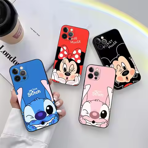 S-Stitchs M-Mickeys M-Minnies Case For Honor 600 Lite 400 Pro X9D X8D X7D X6D X9B X8B X7B X9C X9A Y7