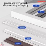 SIRENU8Y0C Cabinet Door Dust Strips, TPE Self-Adhesive Seal Strip,  2.8M Wardrobe Seal Moisture-proo