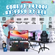 คอมโบเซ็ทจบพร้อมเล่น ซื้อ1 ได้ 7 BONMECOM2 คอมประกอบ / CPU i7 14700F/ RX 9060 XT 8GB/ Case เลือกแบบไ