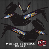 Pcx PL 007 Striping Sticker