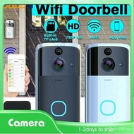 ✈〖/Fast〗✔ Wireless Smart WiFi Door Bell IR Video Visual Camera Intercom Home Security Kit