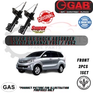 TOYOTA AVANZA F651 / F652 (2013Y~) (FRONT 2PCS) 100% ORIGINAL (GAB) SUPER GAS SHOCK ABSORBER