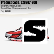 [Sole 4 All] CZ8667-600 Men Shoes Bright Crimson Black
