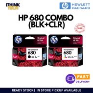 [READY STOCK -100% ORIGINAL] HP 680 BLACK /COLOR/TWIN PACK/COMBO PACK INK CARTRIDGE
