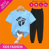 Baby Loading Jogger Set for Children 5-15 Years Old Kids Girl Clothing Set