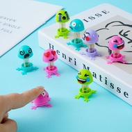 XO Combo of 5 Jumping Emoji Toys - Cute spring bouncing animal toys