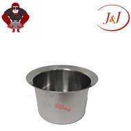 Stainless Steel Straight Oil Pot, 24cm/26cm
