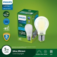 Philips Lampu LED Bulb Ultra Efficient – 5W E27 6500 Cool Daylight White