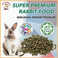 ❈MAKANAN ARNAB Premium Rabbit Food Pellet Dedak Arnab Murah Rabbit Feed suitable for arnab dan guinea pig 兔子饲料 1KG♪