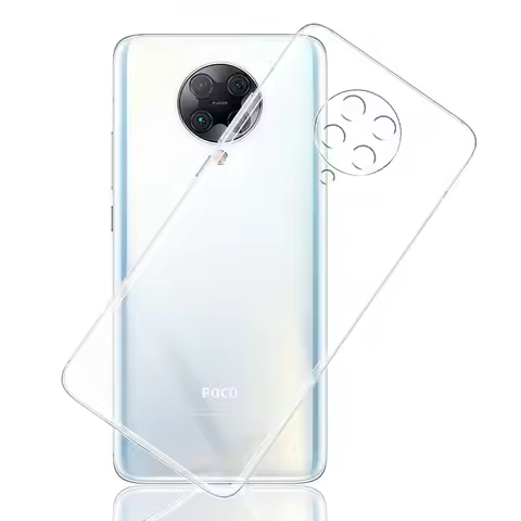 For Xiaomi Poco F2 Pro Clear Case Silicon Soft Cover For Poco F2 Pro Phone Case For PocoF2Pro Clear 