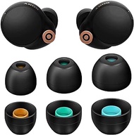 Replacement Eartips Compatible with Sony WF-XB700 WF-1000XM4 WF-1000XM5 MDR-XB50AP WF-1000XM3 XBA-H1 WF-SP800N Earbuds, Silicone Earbuds Eartips Buds Cover Set
