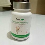 Vitamin Pemutih Badan Asli Herbal Tiens Vitaline Softgel Capsules
