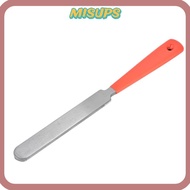 MISUPS Guitar Fret File, ​Stainless Steel​ Fret Maintenance​ ​Fret Crowning File​, ​Guitar File Tool
