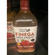 FINEGA APPLE VINEGAR WITH MOTHER. NATURAL APPLE CIDER VINEGAR. APPLE CIDER VINEGAR