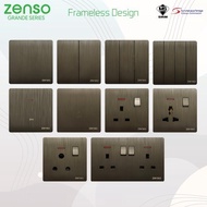ZENSO HAIRLINE SWITCH SOCKET(SIRIM)