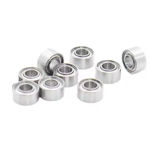 R133zz Bearing ABEC-1 (10 PCS) 2.38*4.762*2.38 mm Deep Groove R133 Z ZZ Ball Bearings 3/32"x 3/16"x 