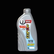 HIREV HI-REV TORQE MAX 4T SAE 15W-50 Minyak Hitam