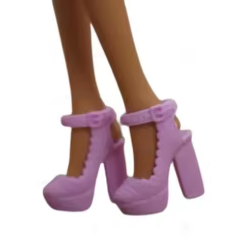 High quality YJ85 classic shoes flat foot high heels sandals fun to choose for your Barb dolls 1/6 S